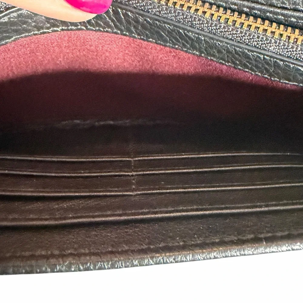 Marc Jacobs Black Leather Wallet